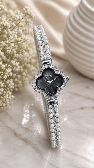 saatla: Van cleef və calvin Klein xanımlar üçün gözəl saat münasib qiymətə — 4