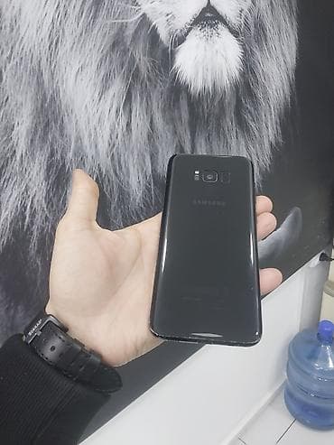 samsung s8 ekrani: Samsung Galaxy S8, 64 GB, rəng - Qara, Barmaq izi — 3