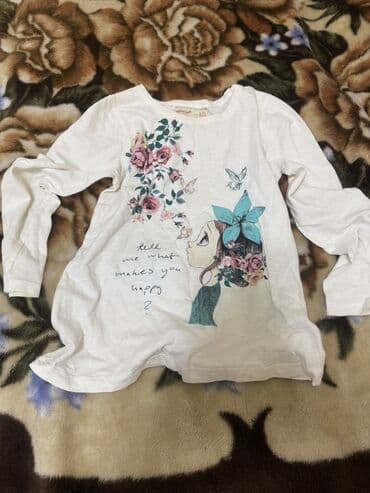 toxunma uşaq koftaları: Uşaq geyimiher biri 10 azn - Ağ uzunqol köynək: Ön hissədə qrafik — 7