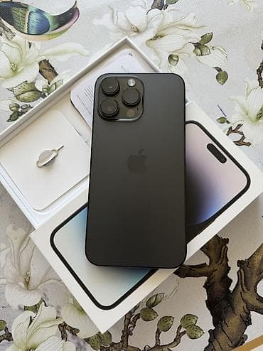 iphone baki: IPhone 14 Pro Max, 128 GB, Qara — 2