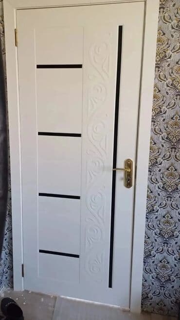 qapı qlazoku: Qonaq otağı üçün Yeni Otaq qapısı 90x205 sm Naliçnik ilə, Zəmanətli, Ödənişli quraşdırma, Pulsuz çatdırılma — 10