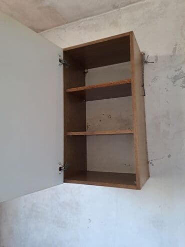 metbex şkafi: Б/у, Распашной, 1 дверь Прямой шкаф, Кухонный шкаф — 3