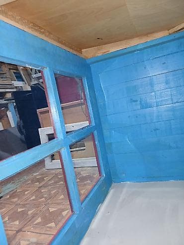 it geyim: Taxta it evi / voliər - Material: möhkəm taxta karkas, ön hissədə — 3