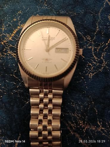 saatdar: İşlənmiş, Qol saatı, rəng - Gümüşü — 2