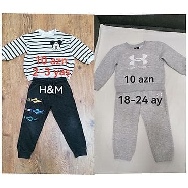 ikinci əl paltar satışı: (Whatsap var) Uşaq geyimləri bəziləri tezedi, bəziləri 2-3 dəfə — 4