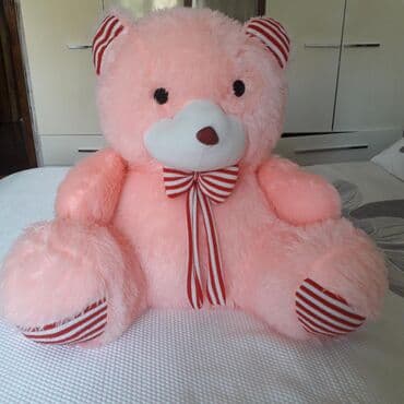 teddi ayı dinləmə: Oyuncag ayi hundurluyu 65 sm-dir.tepteze qalib.yupyumşag ici temiz — 1
