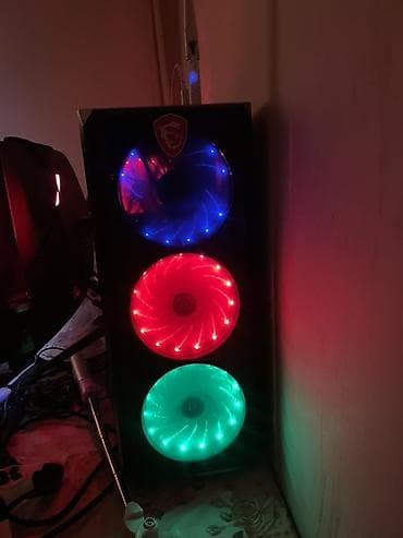 hhd: Gaming PC komponentləri dəsti Tərkib: Ryzen 5 3600 Gtx 1650 4 gb OC — 8