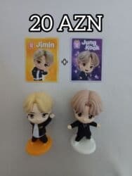 oyuncaq kukla: 2 si cəmi 20AZN BTS JİMİN + JUNG KOOK — 2