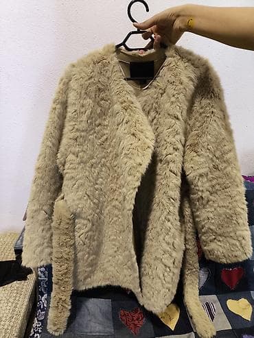 godekce zara: Kürk, Zara, L, rəng - Bej — 3