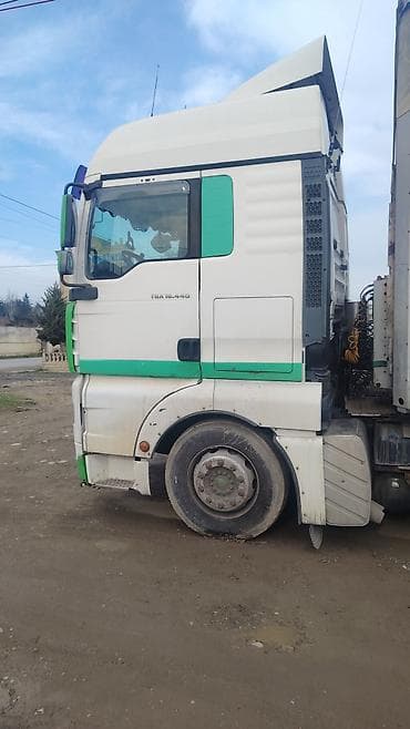 avtobuslar ve xususi texnikalar: MAN TGA 18.430 yük maşını və tentli yarımqoşqu dəst satılır — 5