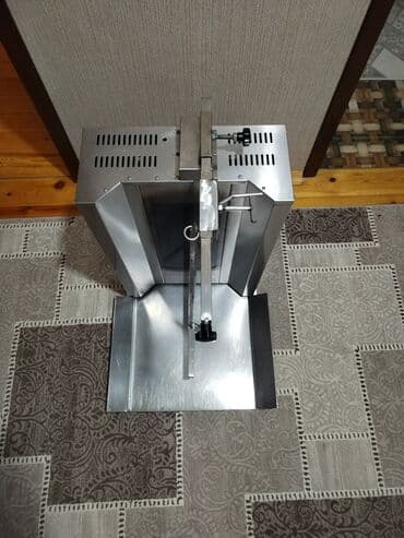 сушилка для фруктов купить в баку: Elektriklə işləyən şaurma/dönər aparatı - Material: paslanmayan polad — 2