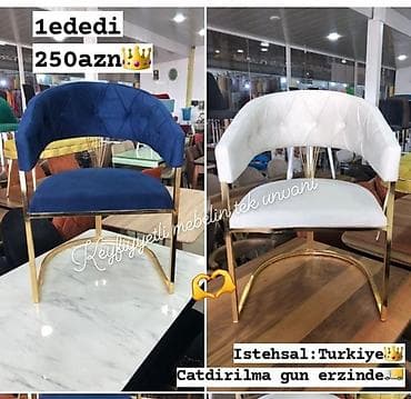 hündür stul: Oturacaq rəng seçimi var — 1