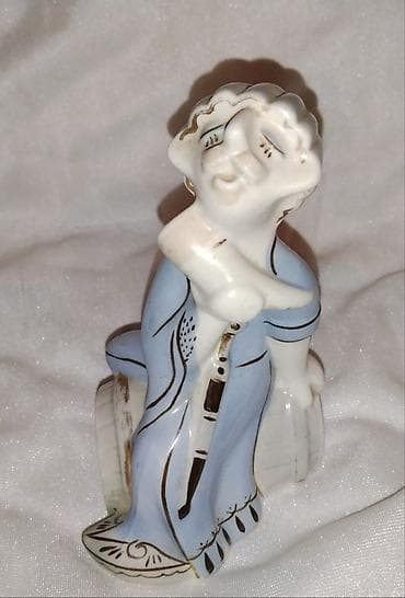 Fiqurlar: Fiqur, Keramika, rəng - Mavi — 1