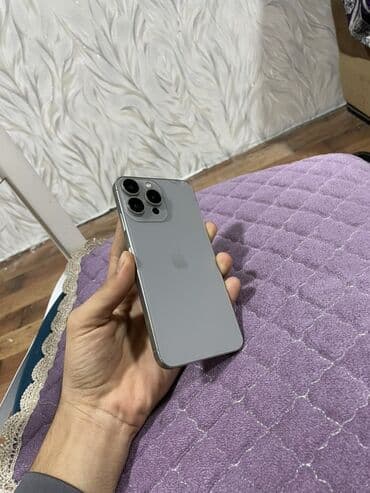 продажа бу телефонов: IPhone 13 Pro, Серебристый, Face ID — 2