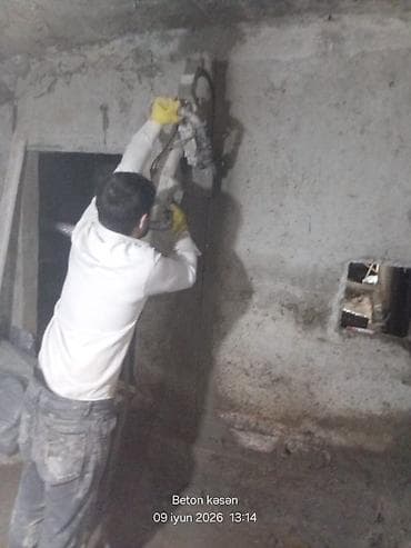 plasik qapı: Beton kəsmə xidməti - Divar, döşəmə və tavanlarda dəqiq və səliqəli — 9