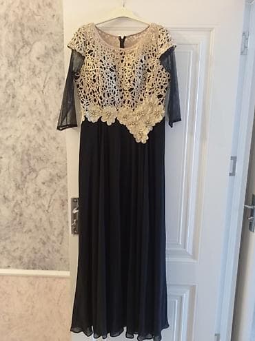 Məhsul: 2 qadın paltarı dəsti 1) Zərif şık gecə/ziyafət libası - Üst