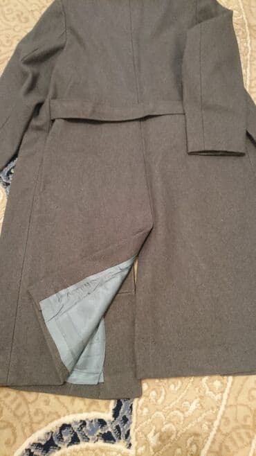 idman ucun jqut: Gadin ucun geyimler, plas drap palto, gisa yun palto — 4