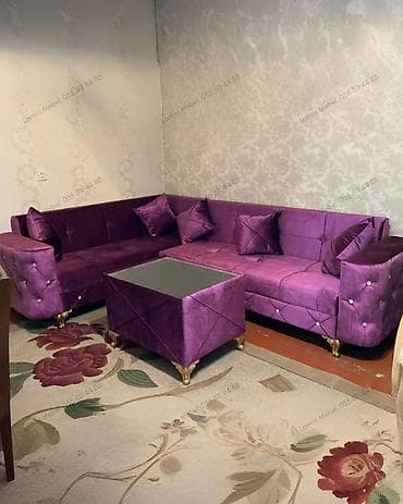 Künc Divan Eviniz üçün geniş mebel seçimi: divanlar, dolablar