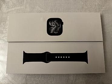 dizel saat: Yeni, Smart saat, Apple, Sensor ekran, rəng - Qara — 4