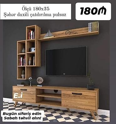 kuxna kunc divan: *TV stend / TV altlığı 180AZN💥* ✔️Rəng seçimi var ✔️ *Şəhər daxili — 2