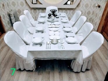 Business Tents: Stol stul icaresi. Tədbirlər üçün Masa və oturacaq kirayesi — 5