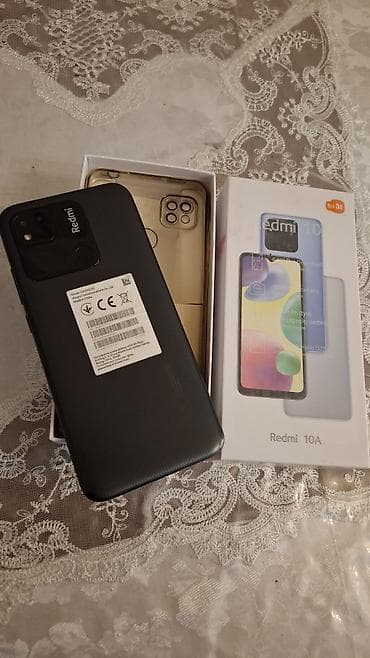 azerselden internet paketi: Xiaomi 64 GB, rəng - Qara, 
 Barmaq izi — 2