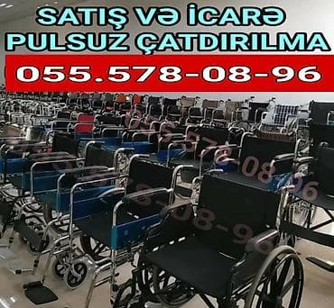 araba: Müxtəlif model əlil arabaları – satış və icarə. - Manuel təkərli — 1