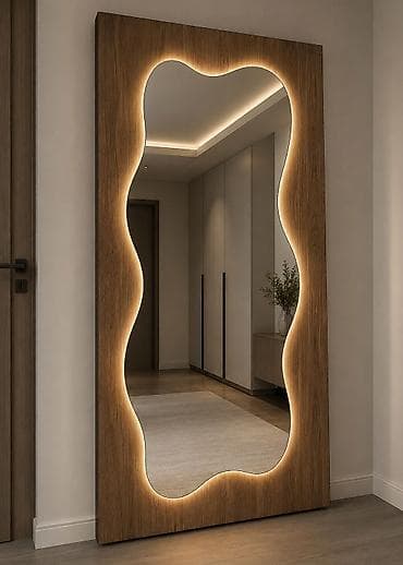 led h 7: Güzgü Divar üçün, Dekorativ, Arxa işıqlı — 2