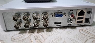 Видеонаблюдение: HiWatch rəqəmsal video‑rekorder (DVR) Xüsusiyyətlər: - 8 ədəd BNC — 1