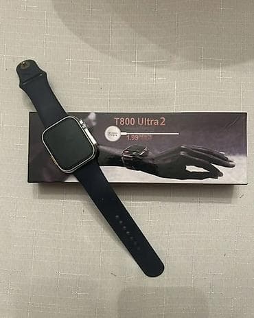 T800 Ultra 2 ağıllı saat - Simsiz enerji doldurma dəstəyi - 1.99" — 1