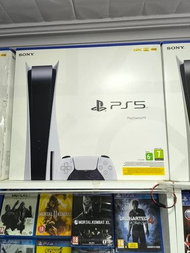 maqnitola sony: Ps5 az islenmis, bir original pultla. 
Ps4+3 xbox barter var — 2