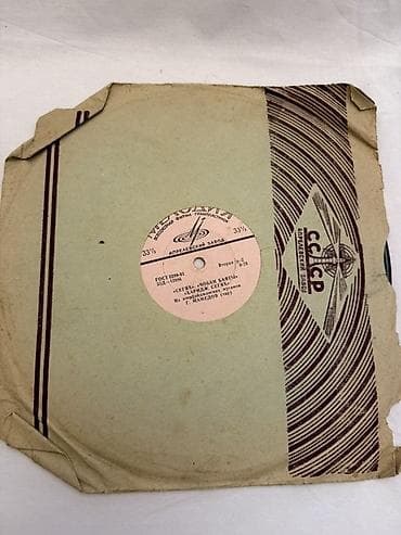 reper: Vinil plastinka – “Мелодия” (Aprelevskiy zavod), 33⅓ dövr/sürət — 3