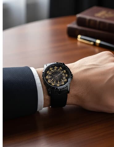 sensor saatlar qiymeti: Qol saatı, Dubuis, rəng - Qara — 1