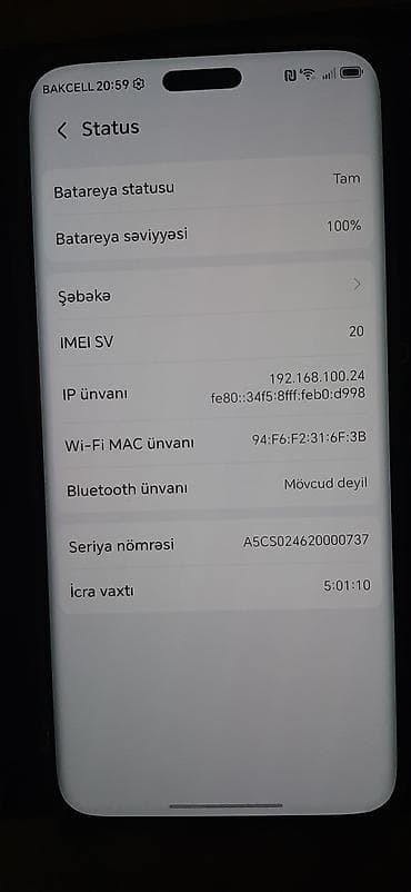 telefon ev ucun: Honor Magic 6 Pro, rəng - Bənövşəyi, Face ID — 4