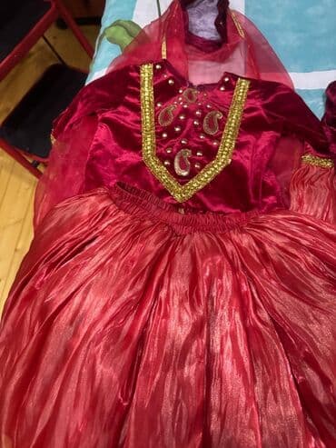 qiz ucun don: Milli kostyum, Qız üçün, 10 - 12 yaş — 3
