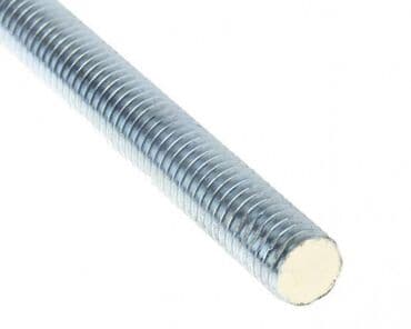 Bərkidici məhsullar: Çubuqlar, yivli çubuqlar D= 2,5-160 mm, L= 16-2000 mm, Forma — 1