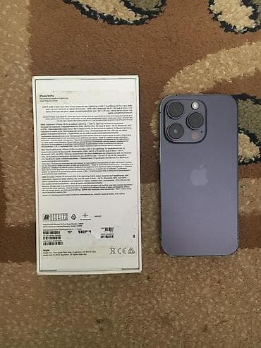 iphone 13 pro qiymət: IPhone 14 Pro, Deep Purple, Face ID — 1