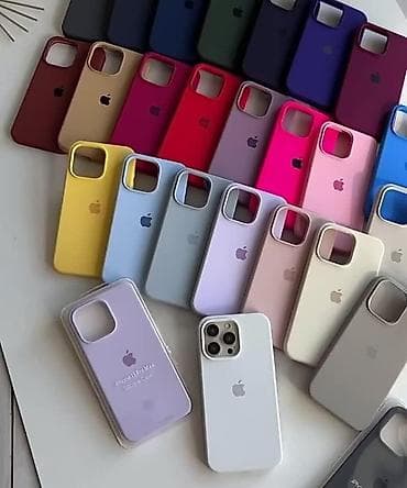 Elektronika: Məhsul: iPhone üçün silikon qılıflar Xüsusiyyətlər: - Yumşaq — 2