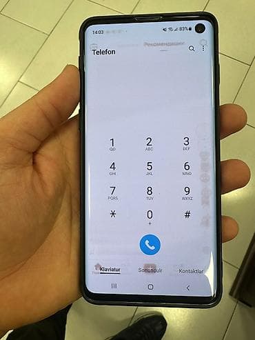 samsung kondisioner: Samsung Galaxy S10, 128 GB, rəng - Ağ, Barmaq izi — 3