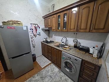 Дачи: 2 otaqlı mənzil – tam mebellı və texnikalı - Plan: geniş qonaq otağı — 2