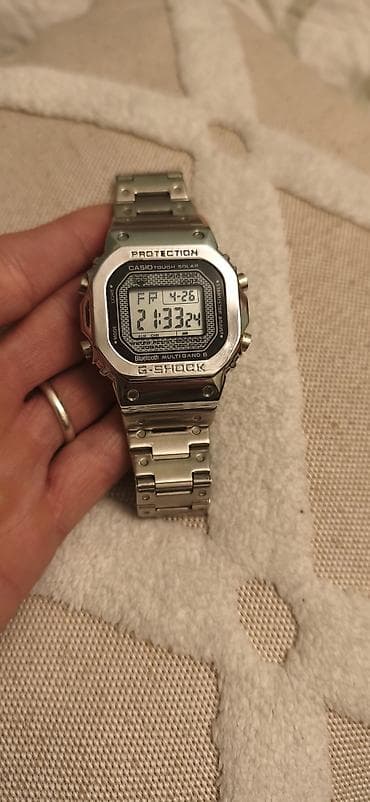 gümü: Qol saatı, Casio, rəng - Gümüşü — 4