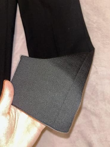 Детский мир: Yenidir OXFORD klassik kişi şalvarı – qara rəng - Düz kəsim, klassik — 4