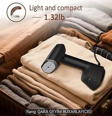 Yüngül və Kompakt: Cəmi 600 qram (1.32lb) çəkisi ilə çamadanınızda yer — 3