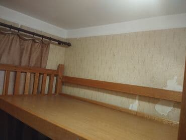 alt ust kravat: Oğlan və qız üçün, Çarpayı, Matras ilə, Siyirməsiz, Taxta — 2