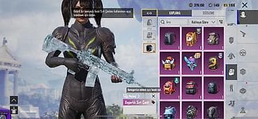 PUBG Mobile oyun hesabı – zəngin kolleksiya və nadir əşyalar - — 8