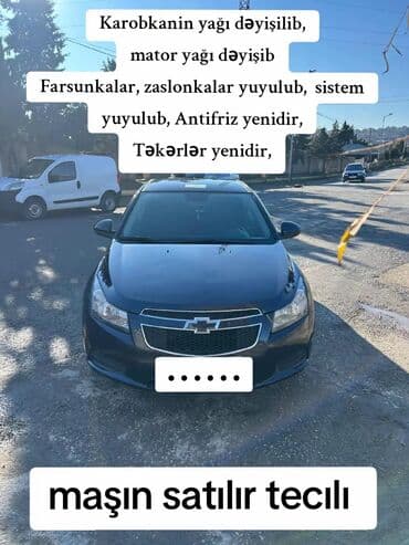 Chevrolet: Chevrolet Cruze sedan - Avtomatik sürətlər qutusu - Benzin mühərriki — 1