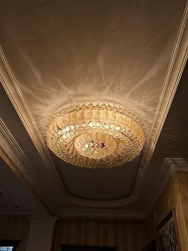 bra isiqlar: Çılçıraq, 10 və daha çox lampa, Metal — 2