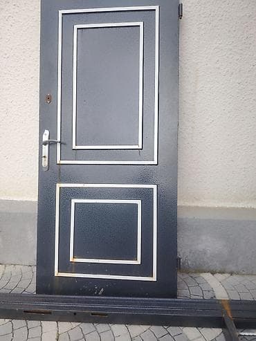 islenmis qapi pencere: Metall giriş qapısı və komplekt çərçivə - Material: qalın metal — 4