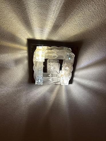 masaustu işıq: Led Çılçıraq, 4 və daha çox lampa, Plastik — 2