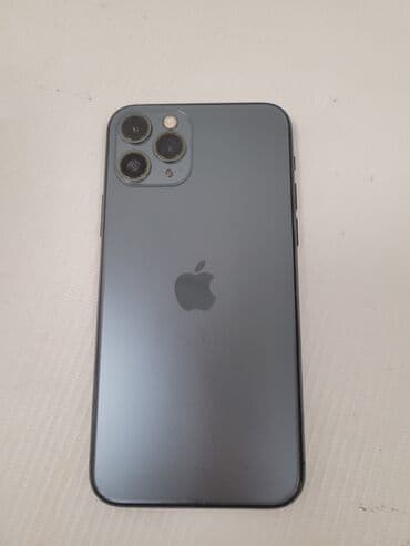 iphon 17: IPhone 11 Pro, 64 GB, Space Gray, Zəmanət, Barmaq izi, Simsiz şarj — 1